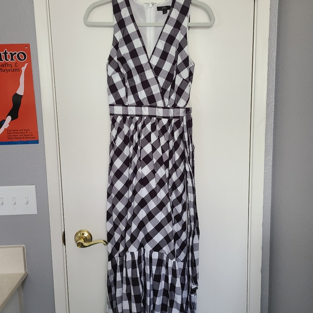 NWT J. Crew gingham dress